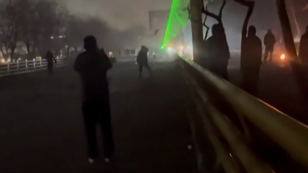 Iran insists on country’s control as Trump says 'help on its way' 